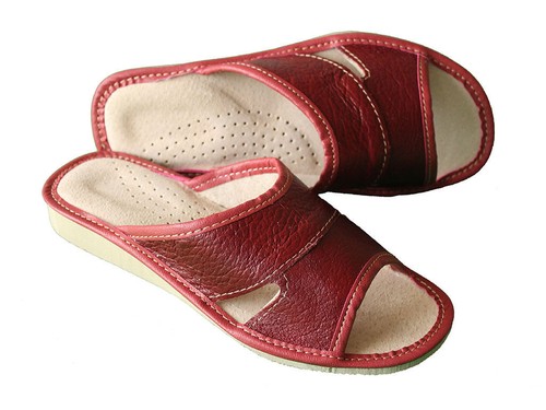 Women slip slippers - slip, on