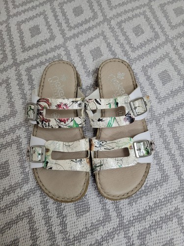 Vgc white reiker floral - reiker,