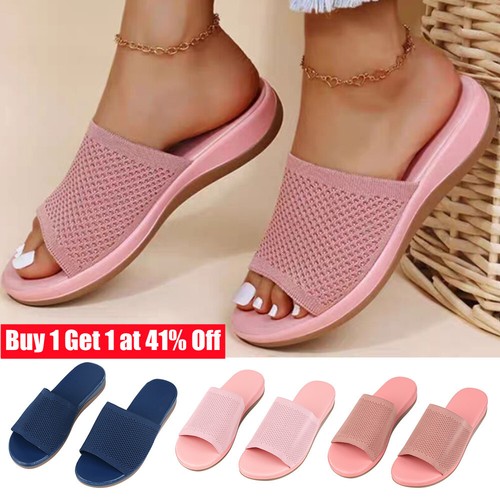 Womens ladies flats slip - flats, on